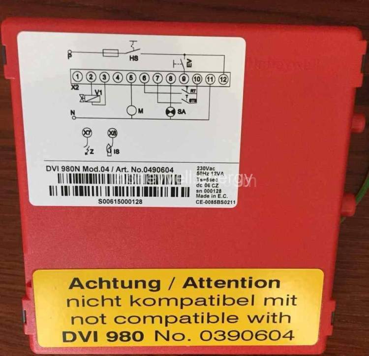 Honeywell DVI 980N mod.04