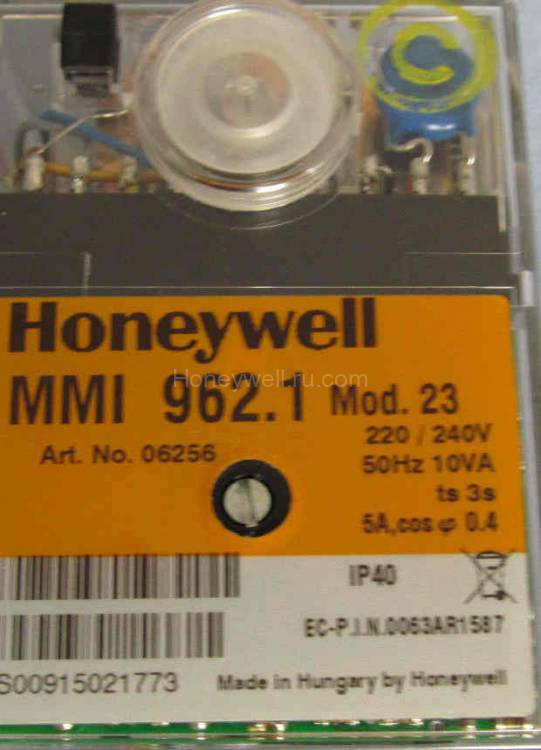 Топочный автомат Honeywell MMI 962.1 mod.23