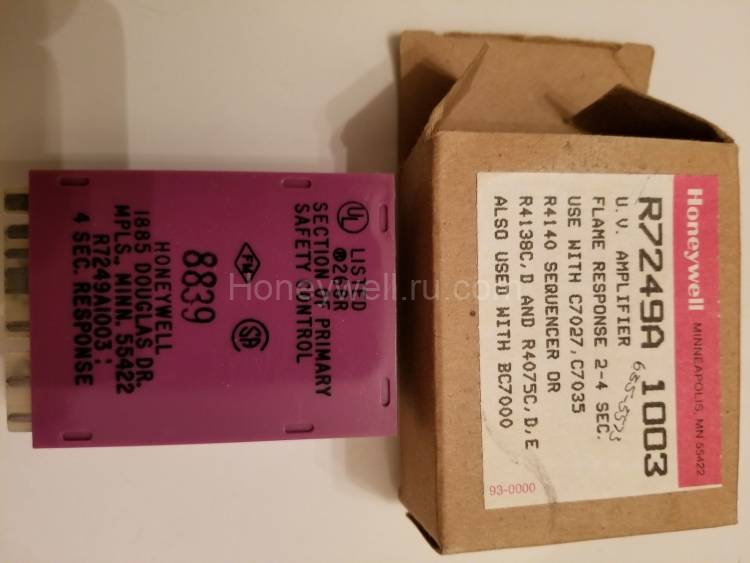 Honeywell R7249A1003/U